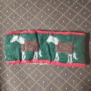 Horse Themed Winter Headband / Ear Warmer